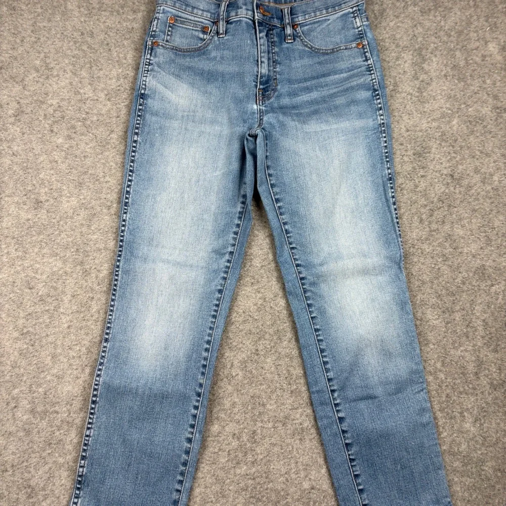 J Crew Vintage Slim Straight Jeans Womens 29 Light Wash Denim Classic Casual
